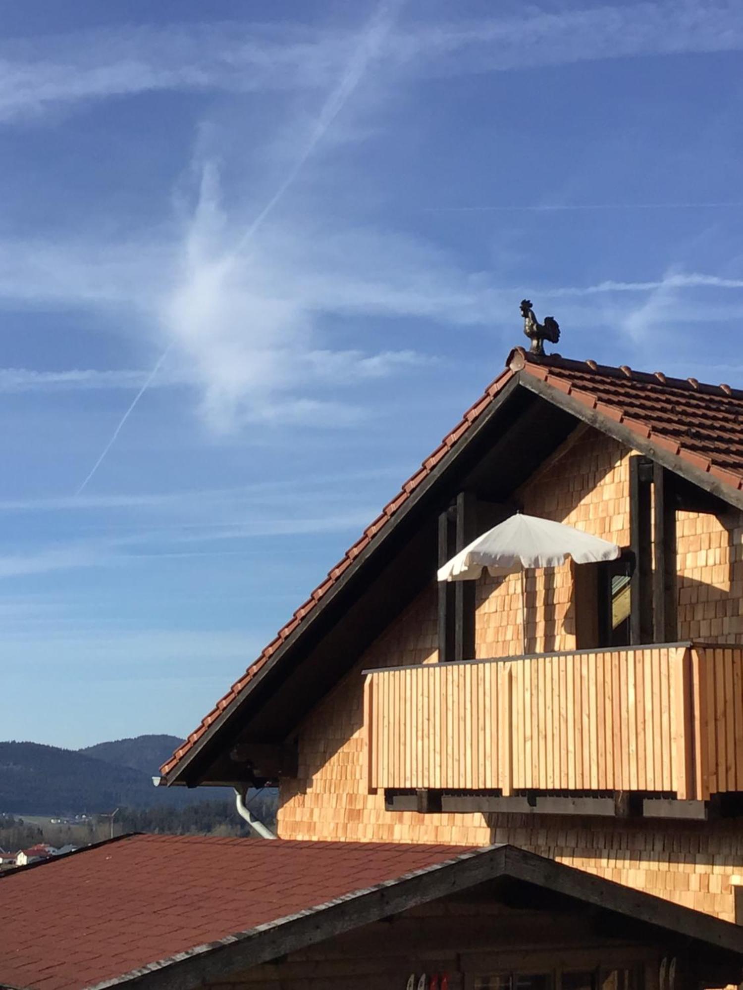 Ferienwohnung Dorfblick Lindberg Eksteriør billede